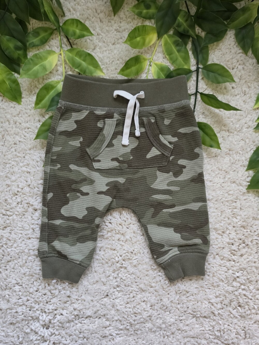 Baby Boy Camo Joggers (3-6 Months)